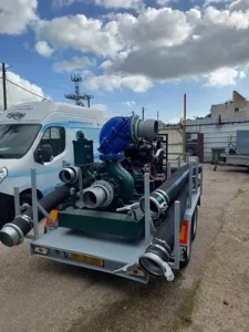 משאבת ביוב 8 צול נגררת